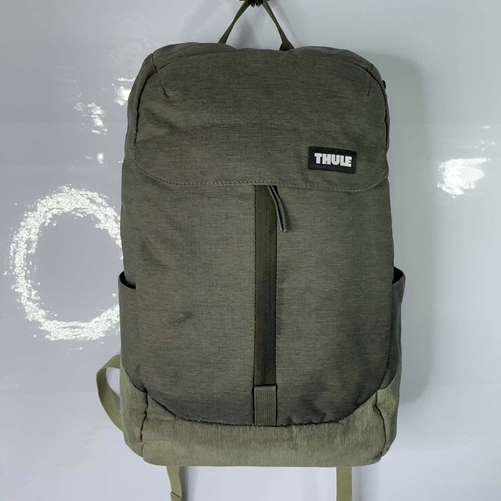 Thule Lithos 20L Backpack Forest Night Lichen Laptop Bag 3203825 Green Padded